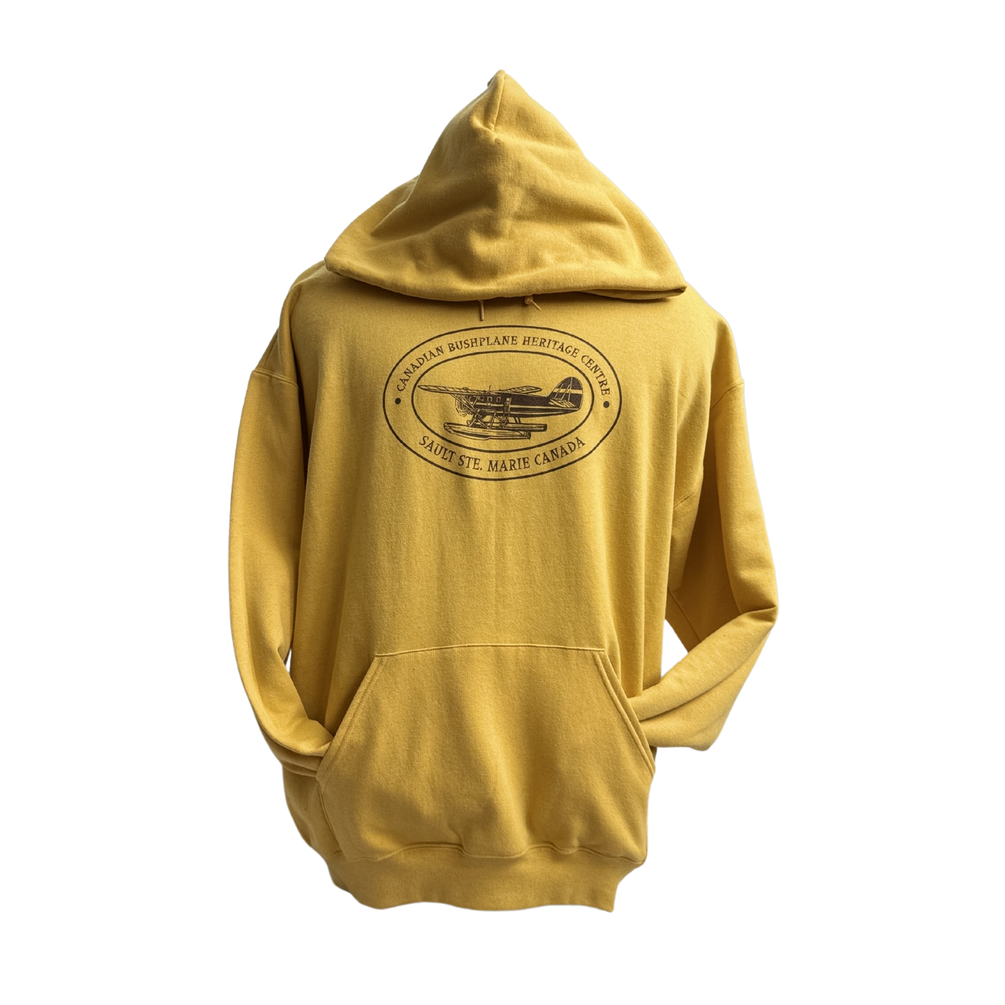 Oval Bushplane Hoodie Yellow