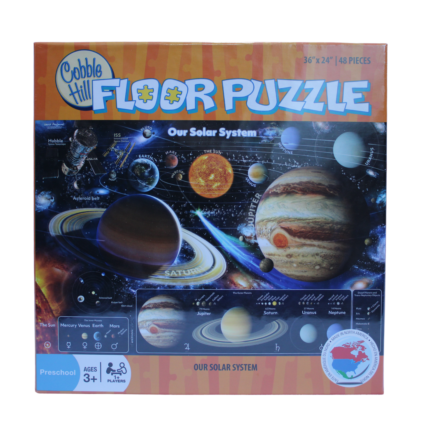 Our Solar System Floor Puzzle