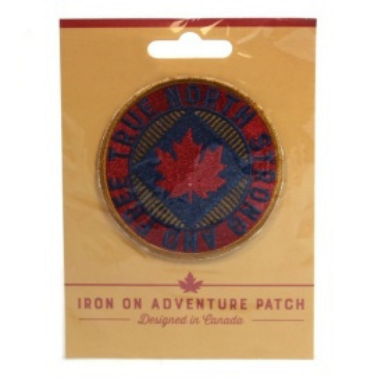 True North Strong and Free Canada Patch