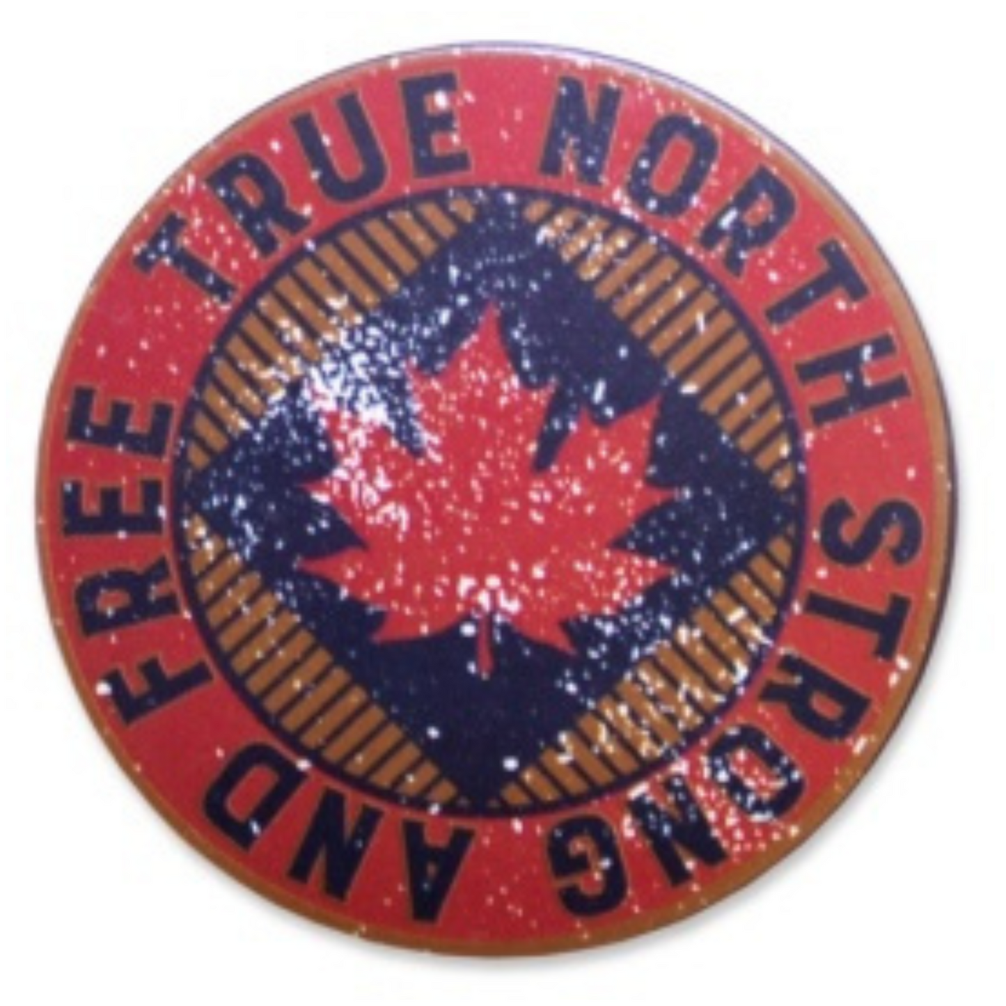 True North Strong & Free Canada Magnet
