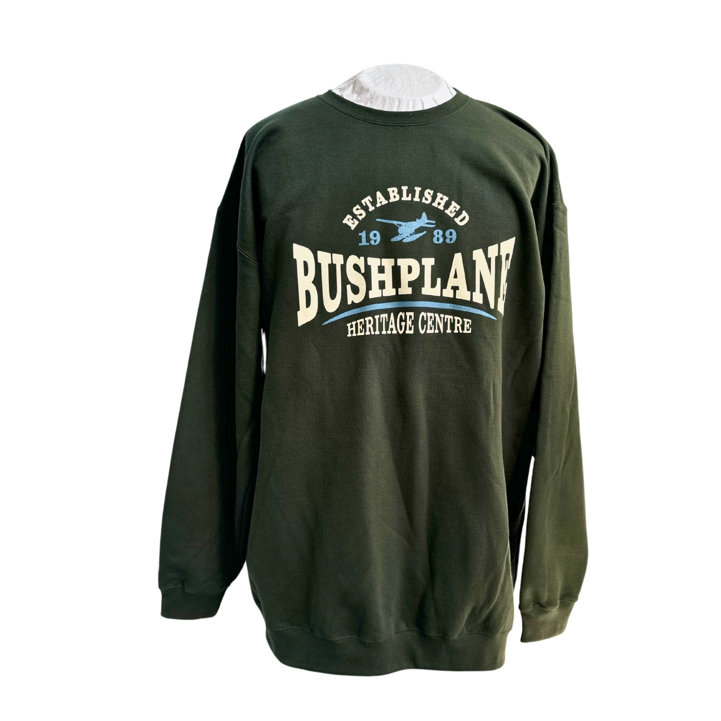 Pathway Float Plane Sweatshirt - Forest Green