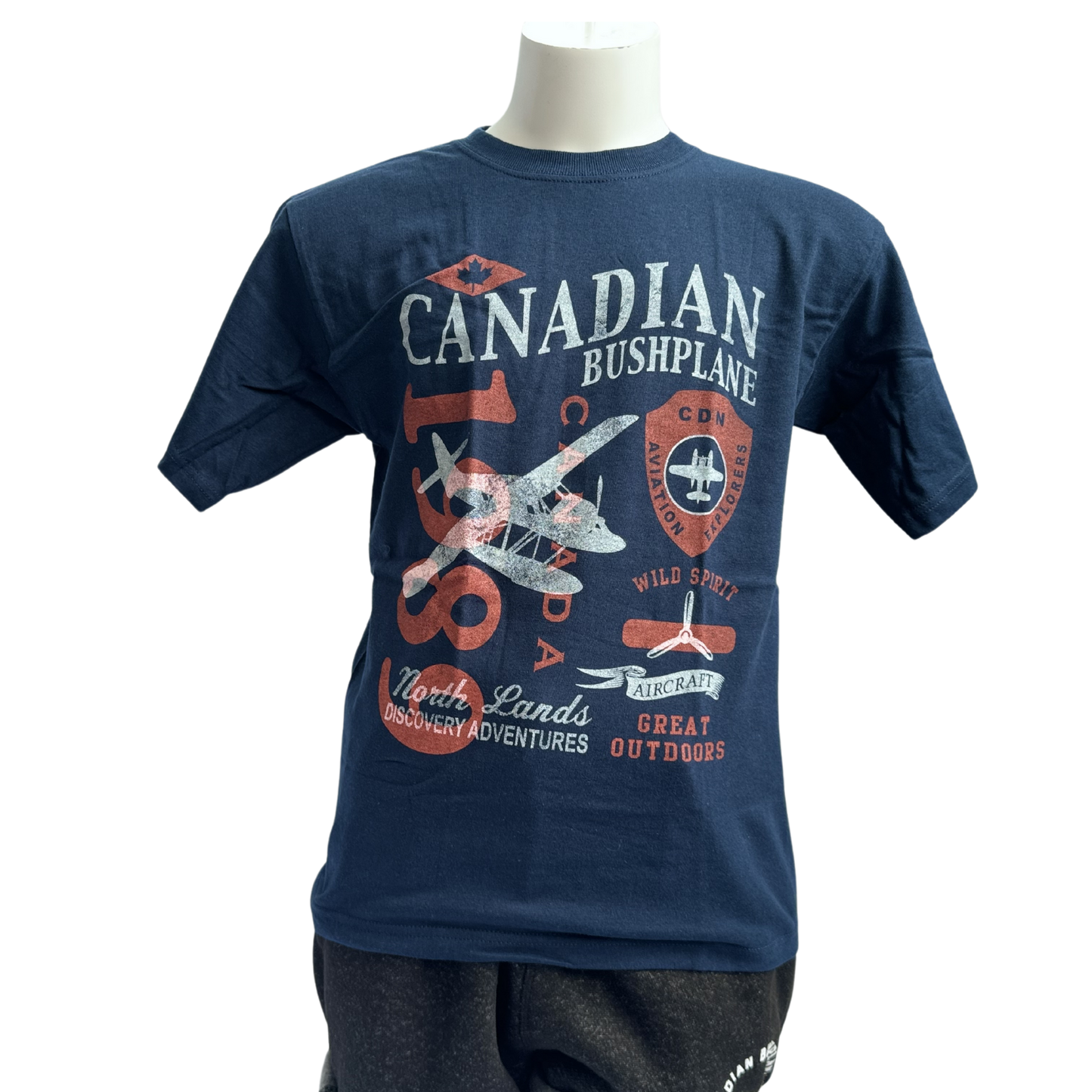 Float Plane Youth Navy