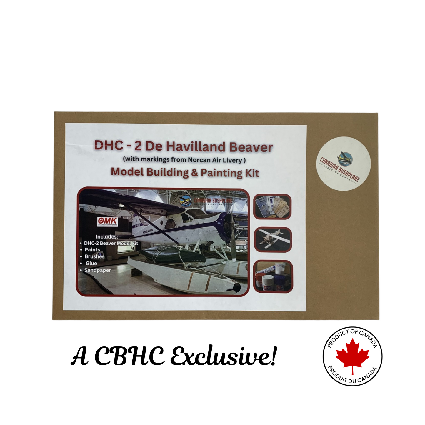 Wooden DHC-2 Beaver Model Making & Painting Kit