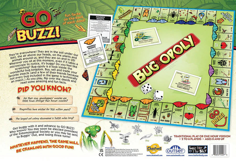 Bug-opoly Board Game - Entomica