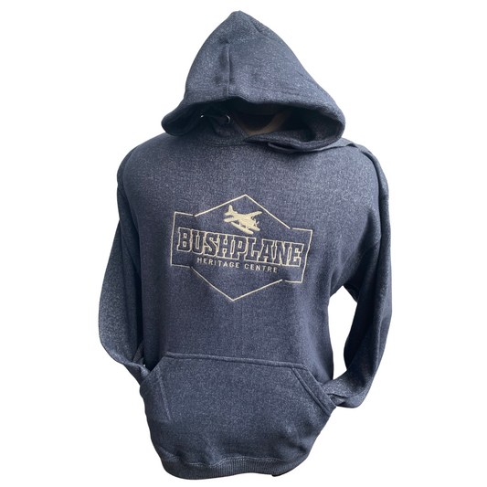 Bushplane Heritage Centre Embroidered Floatplane Silhouette  Hoodie