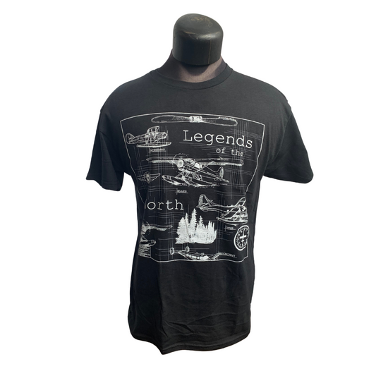 Legends of The North T-Shirt Black