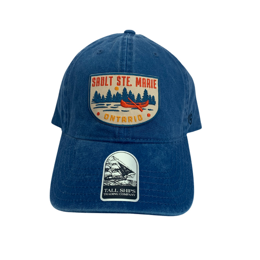 Sault Ste. Marie, Ontario Classic Ball Cap Blue