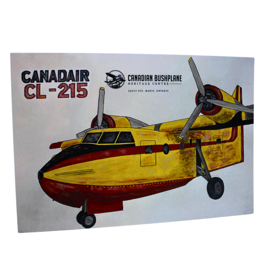 Canadair CL-215 Postcard