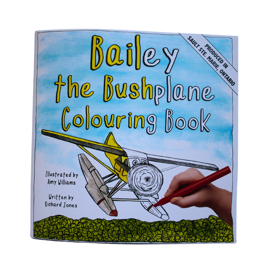 Bailey The Bushplane Colouring Book by Richard Jones & Amy Williams