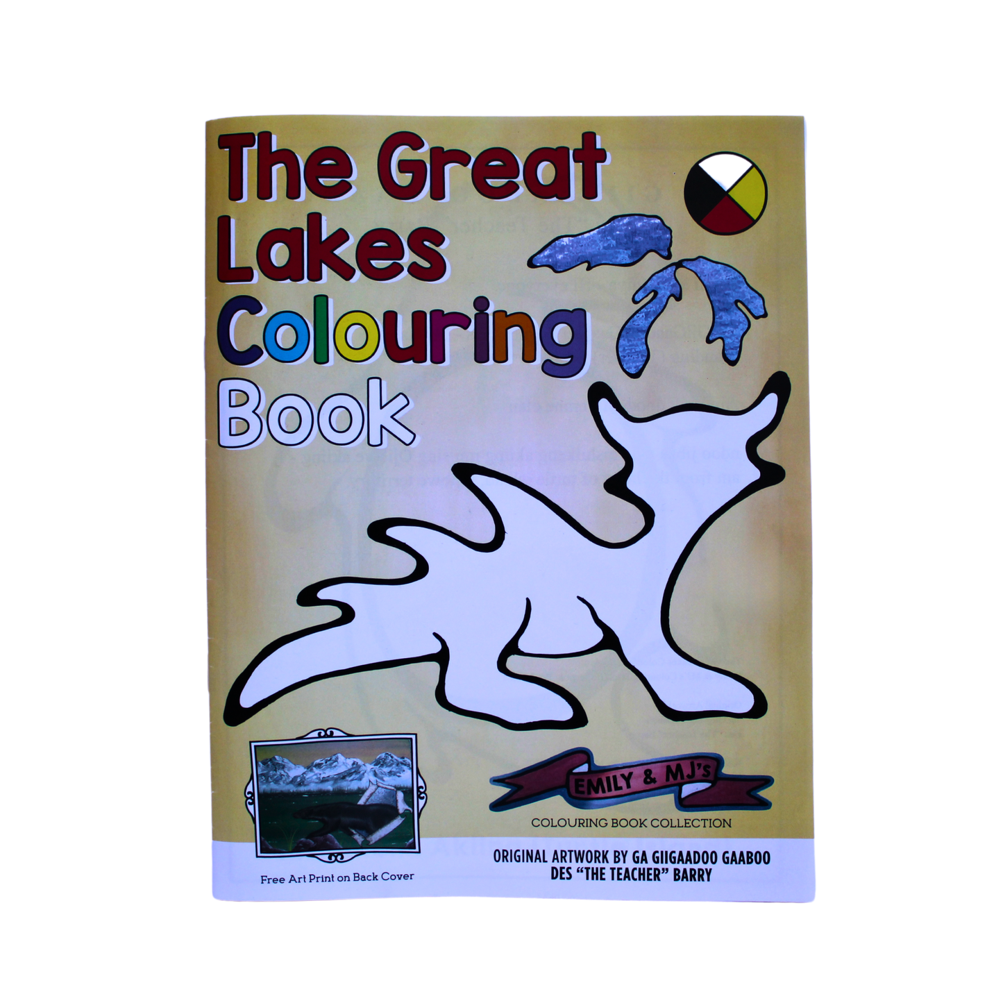 The Great Lakes Colouring Book