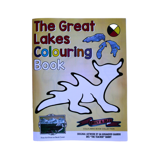 The Great Lakes Colouring Book