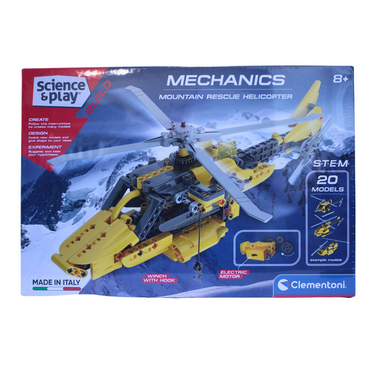 Mechanics Mountain Rescue Helicopter