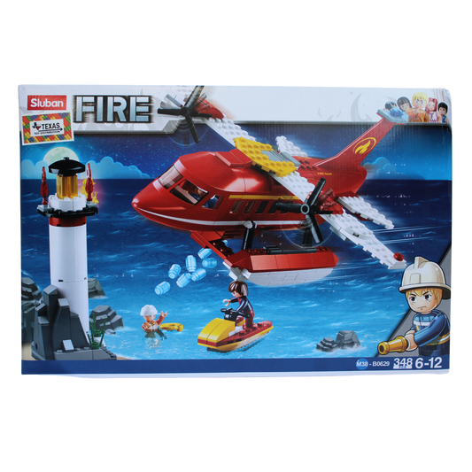 Sluban Fire Rescue Plane Bricks