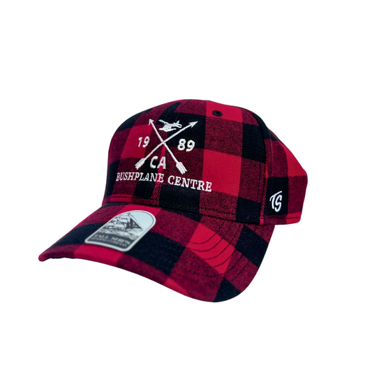 Crossed Arrow Float Plane Hat Plaid