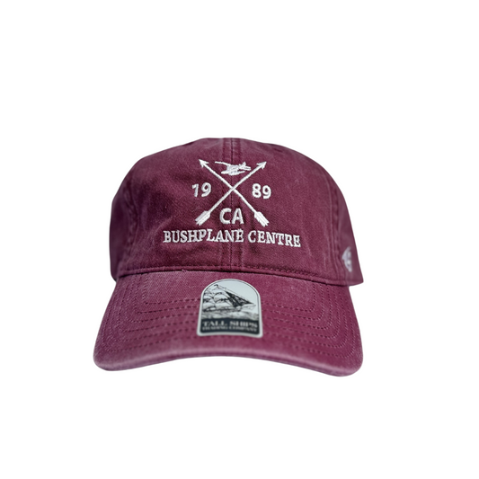 Crossed Arrow Float Plane Hat Burgundy