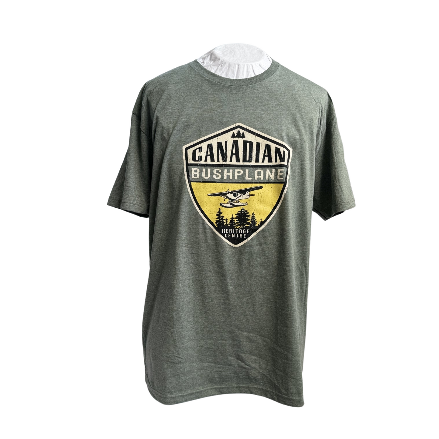 Badge T-Shirt Heather Green