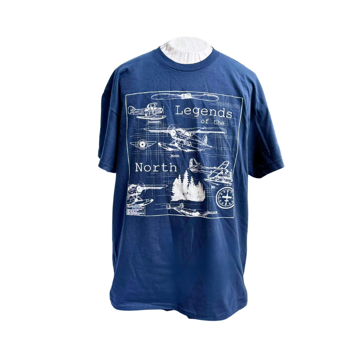 Legends of the North T-Shirt Blue Dusk