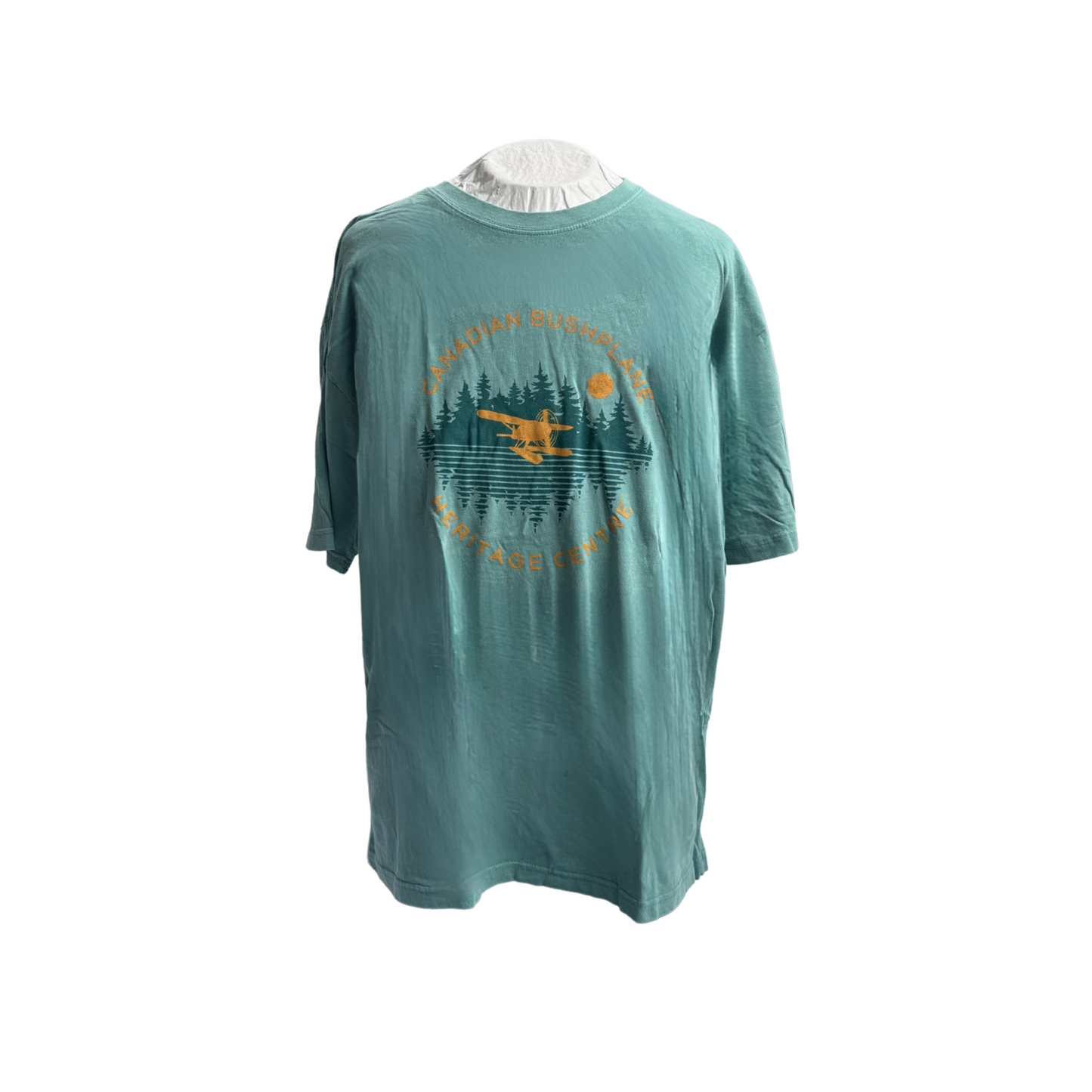 Bushplane Reflection Circle T-Shirt Teal