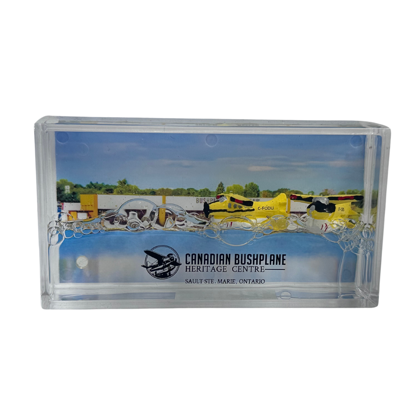 Bushplane Paper Weight Water Rectangle