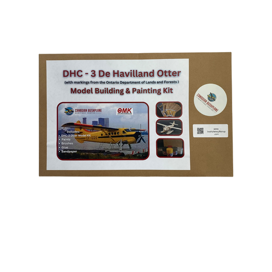 Wooden DHC-3 CF -ODU Otter Model Making & Painting Kit