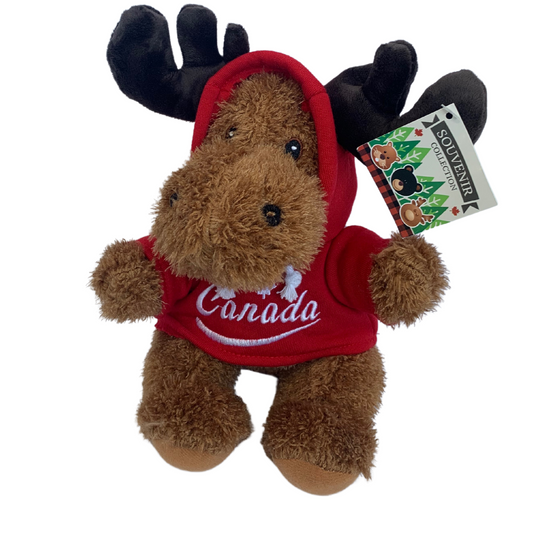 Canada Hoodie Moose Stuffie