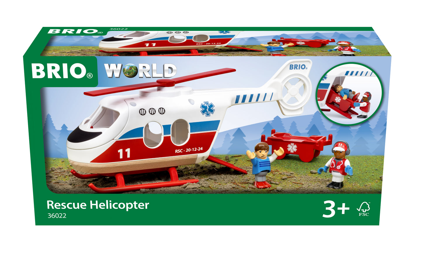 Brio World Rescue Helicopter