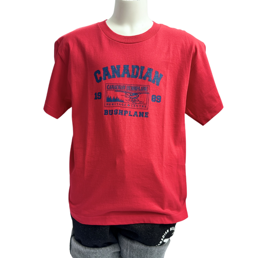 Canadian 1989 Youth T-Shirt Red