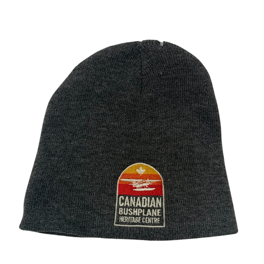 CBHC Three Colour Stripe Patch on Adult Toque Charcoal
