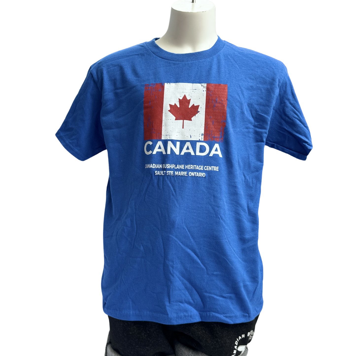 Distressed Canada Flag Youth T-Shirt