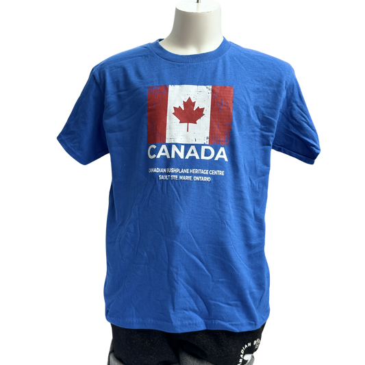 Distressed Canada Flag Youth T-Shirt