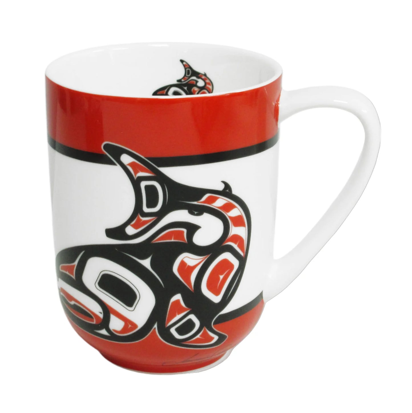 Jamie Sterritt "Salmon" Porcelain Mug